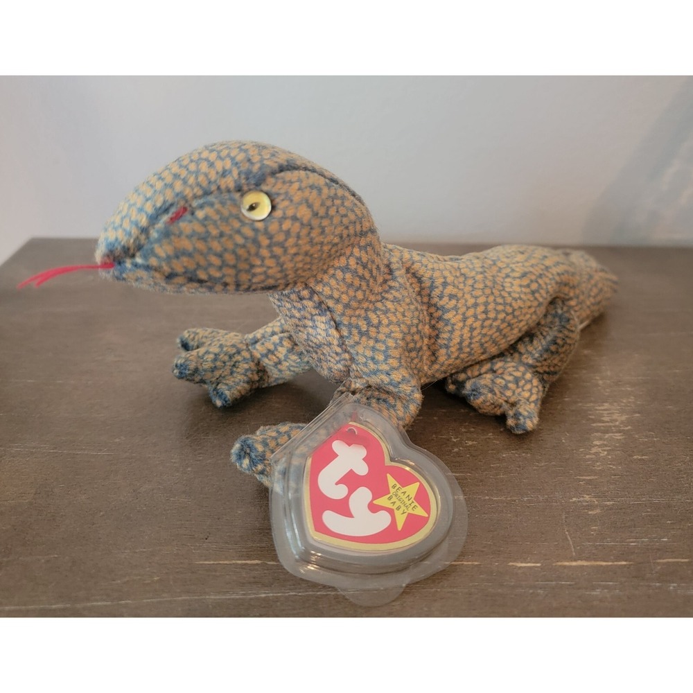 TY‎ Beanie Baby - SCALY the Lizard (9.5 inch)